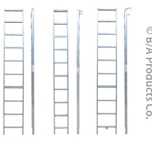 Ladder: 120" L X 16" W